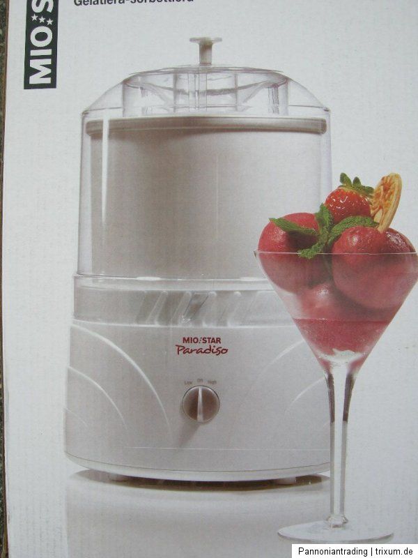 Eismaschine   Sorbet   Softeis   Paradiso   1,7 l von MioStar OVP