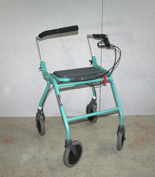 Rollator / Dolomite Futura 600 / Spezialgriff / Einhandbremse links