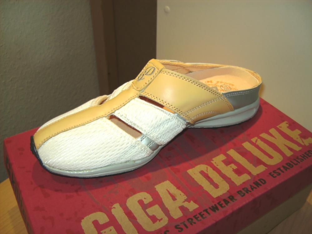 Killtec GIGA DELUXE CHABOT weiß Apricot Damen Schlappen Slipper