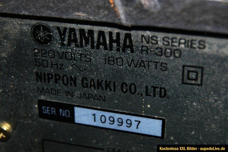 YAMAHA R High End Receiver Verstärker PreAmplifier Integrated