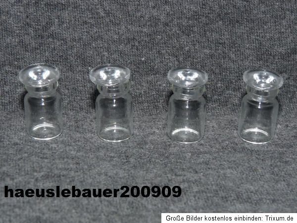 Einmachglas Vorratsglas 4 Stück Glas Puppenstube 112