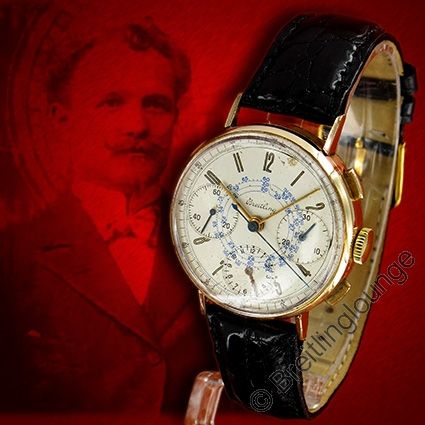 BREITLING Uhr Chronograph Tricompax 1937   Landeron 42