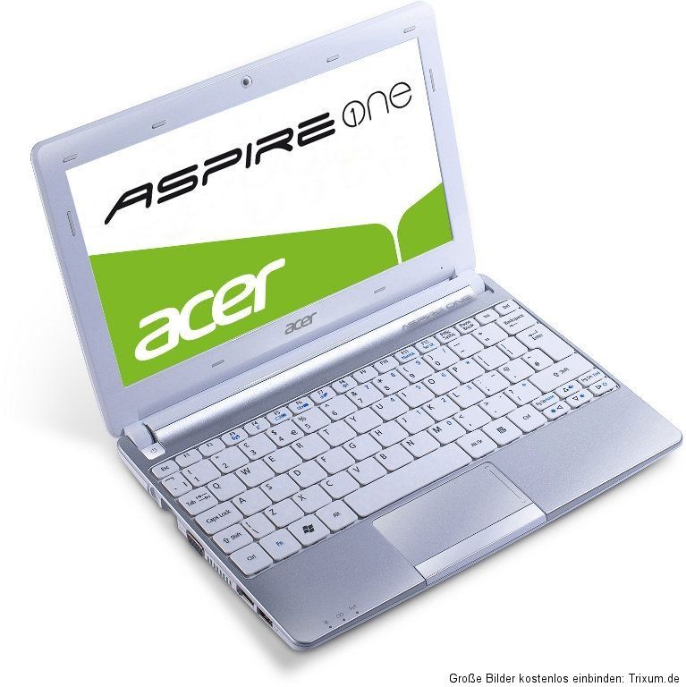 TOP NETBOOK  Acer Aspire One D270   weiss silber 320GB Atom N2600