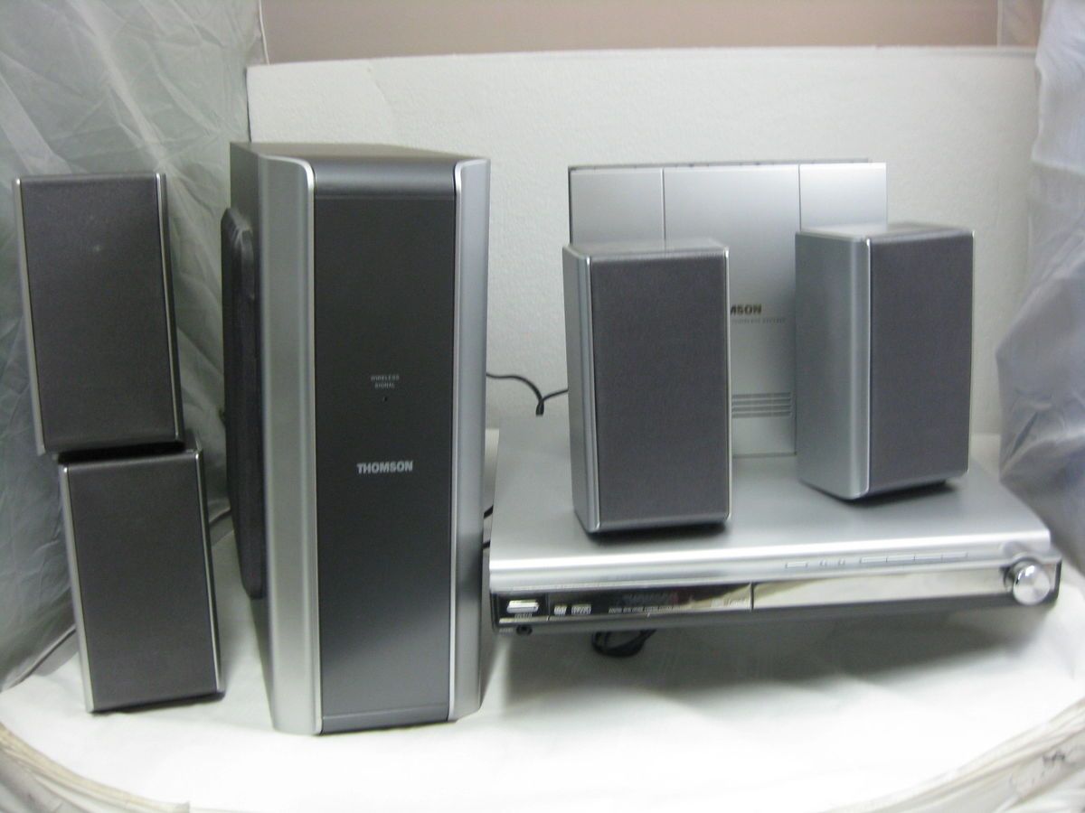 Thomson DPL930VD Wireless Souround Sound Heimkinosystem mit DVD Player