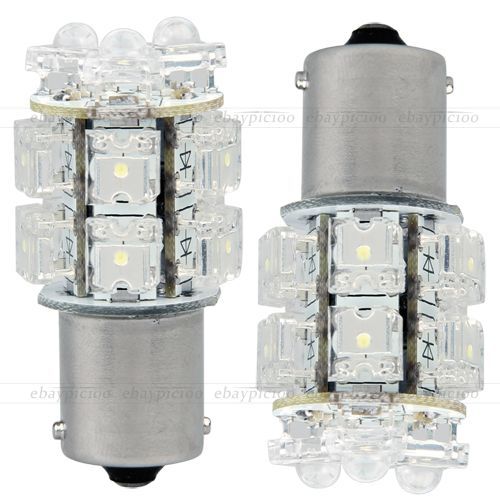 2X 13 Superflux LED Birne 1157 Bremsleuchte Weiss Licht