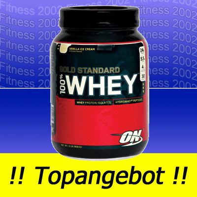 Optimum Nutrition 100% Whey Gold Protein (29,59€/kg) 943g (2lb