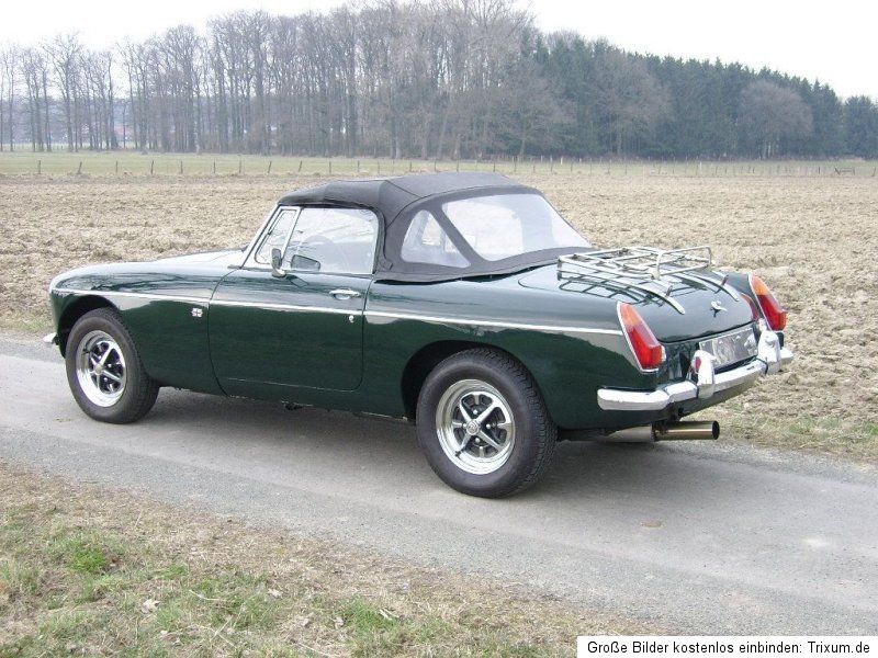 MGB Cabrio , brg , Tüv + H Abnahme neu , overdrive , sehr schönes