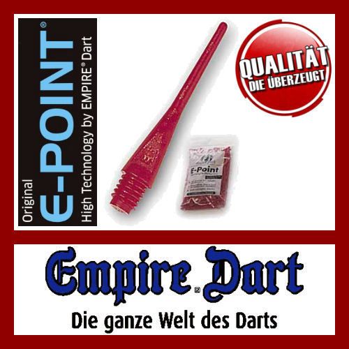 500 EMPIRE E Point Dart Spitzen 2BA rot lang 20L941