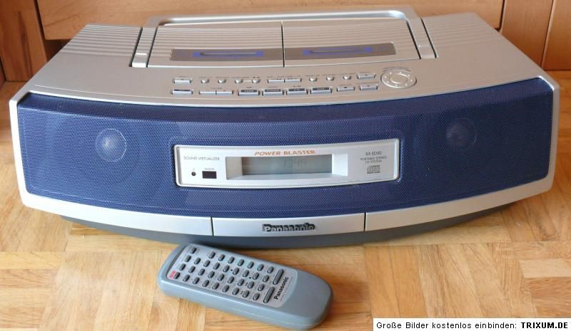 Panasonic RX ED50 Radiorecorder CD Player Doppeldeck