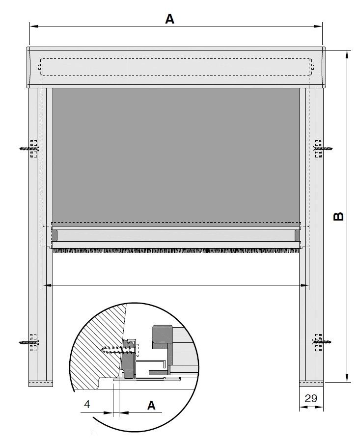 Verdunkelungsrollo Thermoblocker für Velux Dachfenster GGL, GPL, GHL