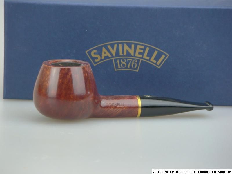 Savinelli Pfeife Sport Glatt Kurz & Kompakt 9mm #949