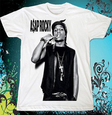 ASAP Rocky Hip Hop Wiz Khalifa Rapper New T Shirt Sz.S,M,L,XL