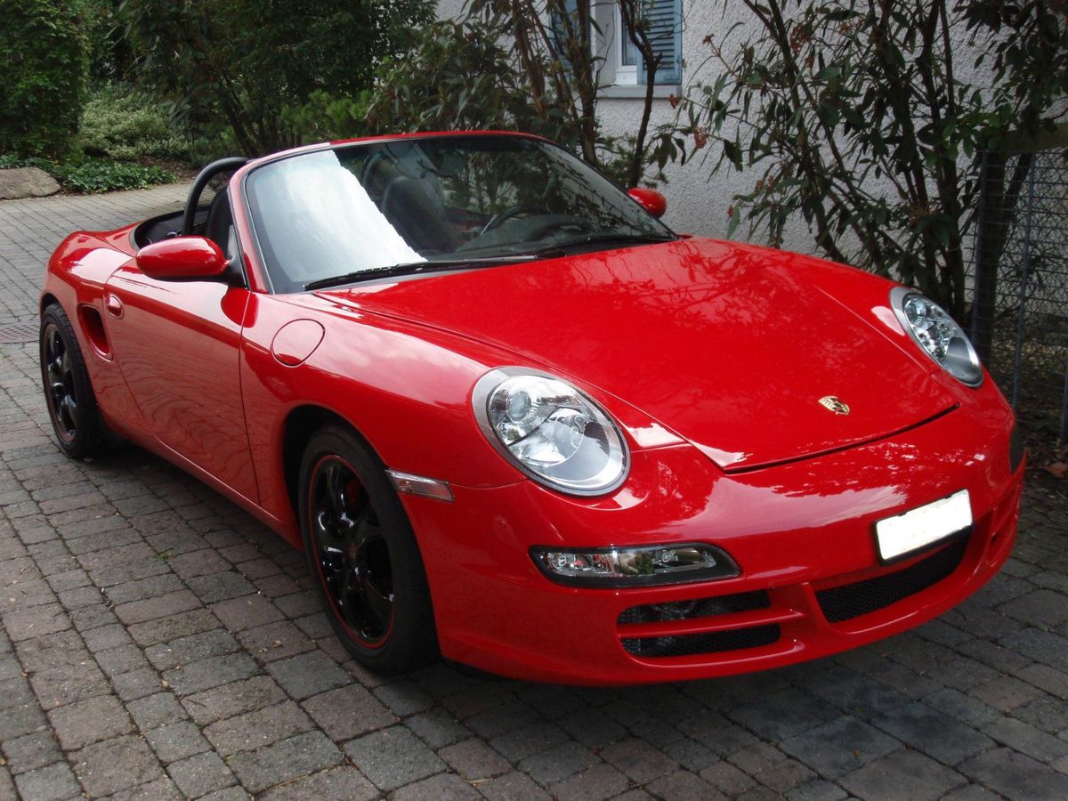 Porsche Boxster 986 mit Carrera 997 Front und Spiegeln