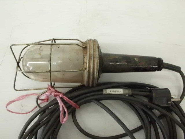 alte DDR Handlampe Werkstattlampe KFZ Grubenlampe Lampe Arbeitslampe