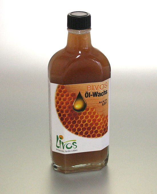 Livos BIVOS Öl Wachs, 0,25 Liter, Nr. 375 1 L = 41,20 EUR